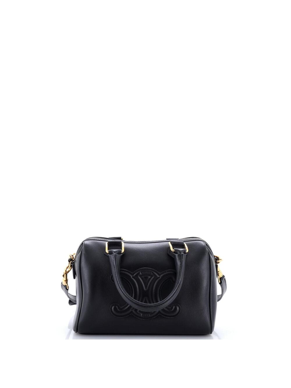 Celine Cuir Triomphe Boston Bag Leather #352151C23B